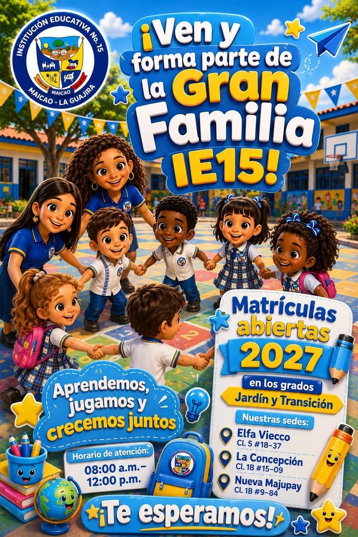 Institución Educativa Número 15 - Maicao