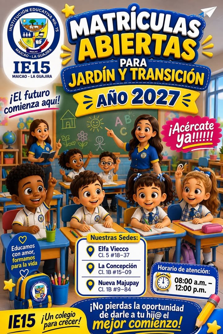 Institución Educativa Número 15 - Maicao