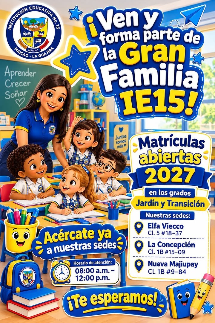 Institución Educativa Número 15 - Maicao