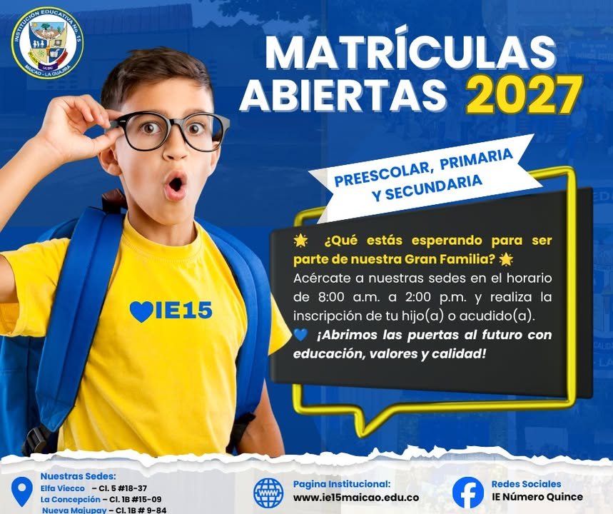 Institución Educativa Número 15 - Maicao